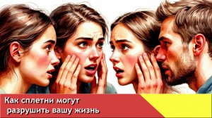 Как сплетни могут разрушить вашу жизнь