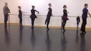 Батман фраппэ у палки