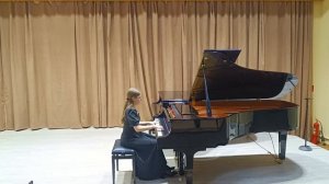 Клод Дебюсси Токката из Сюиты для фортепиано (Pour Le Piano)
Жеребцова София (фортепиано)