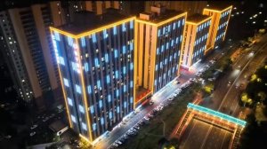 Подсветка жилищного комплекса.