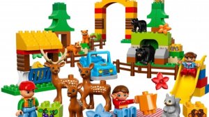 Лего конструктор играем вместе