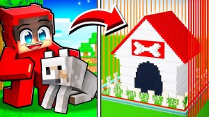 МАЙНКРАФТ ЭТО САМАЯ ЗАЩИЩЕННАЯ БАЗА ДЛЯ СОБАКИ В MINECRAFT Детский Ютуб