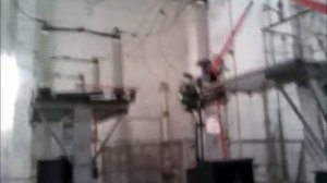 Работа короткозамыкателя и отделителя