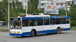 Троллейбус ВМЗ-52981-4010. Покатушки по Барнаулу.