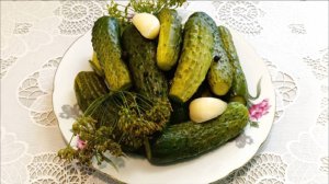 Хрустящие малосольные ОГУРЦЫ, быстрый и простой способ! Пошаговый рецепт!