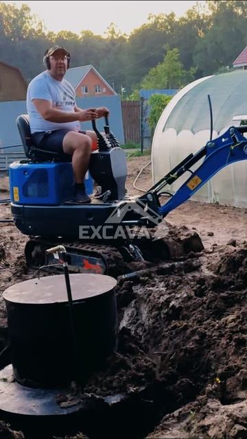 Купить мини-экскаватор Rippa R319 и R10 в наличии в Москве и Новосибирске. Отзывы и обзоры в ТГ смотреть онлайн