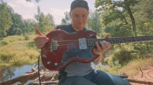 Импровизация на бас-гитаре, Демьянов обрыв, Epiphone Eb-0