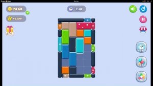 Block Jam или Color Block Jam прохождение Уровень 264