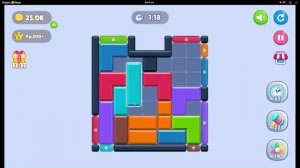 Block Jam или Color Block Jam прохождение Уровень 274