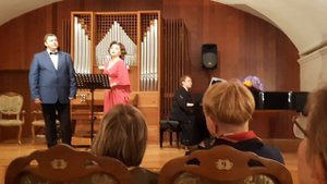 И.Кальман, оперетта Сильва, дуэт Сильвы и Эдвина "Помнишь ли ты". Партия Сильвы: Эльвира Саниевская.