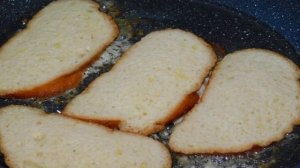 Французские гренки с яблоками