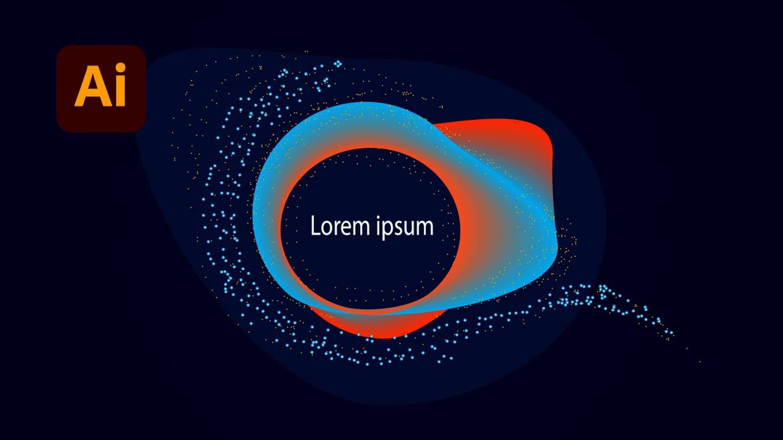 Создавайте абстрактные эффекты частиц в Adobe Illustrator смотреть онлайн