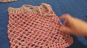 Обзор. Сумка - сетка " Спонтанная 1"