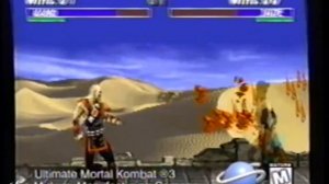 Ultimate Mortal Kombat 3 Sega Saturn Promo