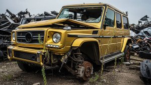 Реставрация Mercedes-Benz G63 Brabus