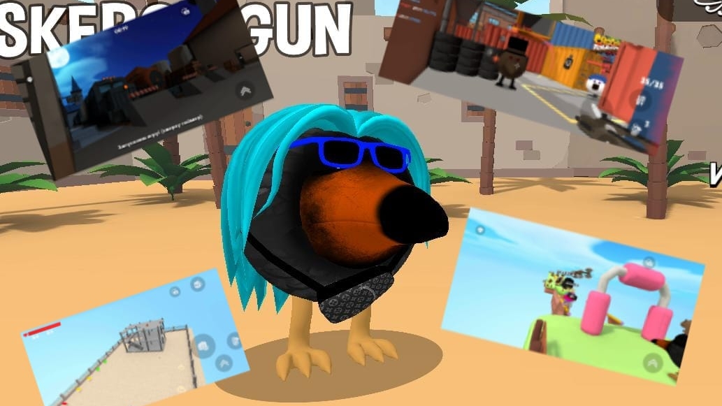 обзор на игру скебоб ган вторая часть. #жура #ден #чг топ #миф #сериал