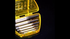 Набор экстракторов для сломанного крепежа углерод. сталь 1/8"-3/4" 6пр