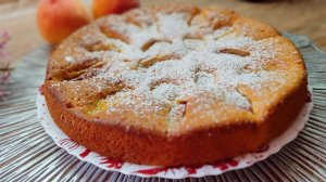 Ароматный пирог с персиками в духовке.Очень вкусный рецепт пирога