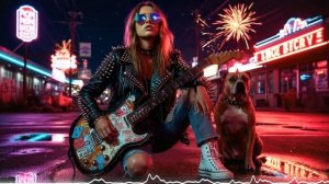 НОЧЬ НЕ ОТПУСКАЕТ ( Импульсы Города ) В Hard Rock Стиле (Suno AI Cover) Елена Темникова (ex-Serebro)