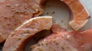 Форель, запеченная в фольге кусочками