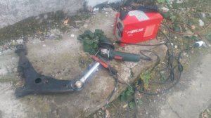 Ремонт переднего рычага подвески Mitsubishi