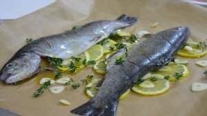 Форель, запеченная в фольге