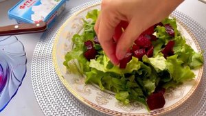 Салат из свеклы и апельсинов. Полезный и вкусный!
