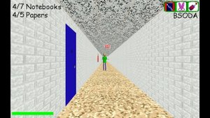 Speedy Режим из Fun Settings в MystMan12 Helps Baldi - Baldi's Basics Мод.