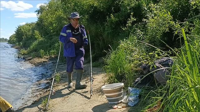 Тура. Рыбалка на донки. смотреть онлайн