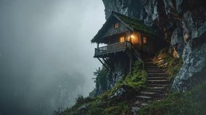 Ethereal Meditative Ambient Music with Rain - Deep Soothing Soundscape for Relaxation
