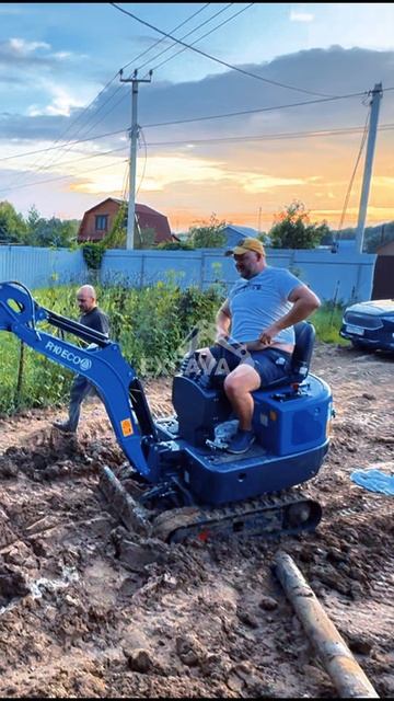 Купить мини-экскаватор Rippa R319 и R10 в наличии в Москве и Новосибирске. Отзывы и обзоры в ТГ смотреть онлайн