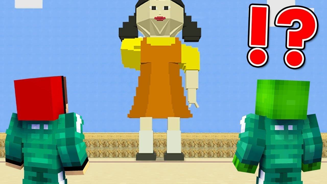 МАЙНКРАФТ ИГРА В КАЛЬМАРА МАЙКИ ПРОТИВ ДЖЕЙ ДЖЕЙ В MINECRAFT Детский Ютуб смотреть онлайн