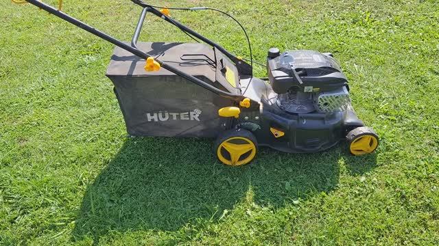 Обзор, газонокосилка Huter GLM-460 ST смотреть онлайн