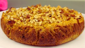Полезный морковный пирог! Без муки! Без сахара!