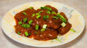 Карп в кисло-сладком красном соусе по-китайски