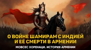 Сначала имела место война Шамирам в Индии, а потом уже — ее смерть. Глава 18 | Книга 1 Хоренаци