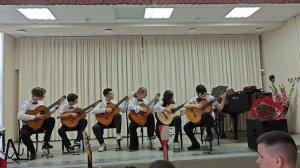 Ансамбль гитаристов "УНИСОН "О. Копенков "Испанский наигрыш" рук. Ананикова Марина Геннадьевна.