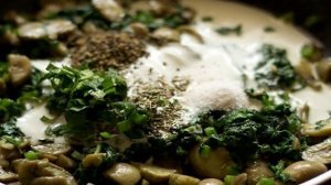 Грибная лазанья