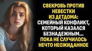 Истории из жизни. Свекровь против невестки из детдома: семейный конфликт. Слушать аудиорассказ