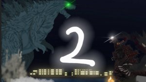 Годзилла земля VS шин Годзилла 2