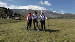 Группа Клуба 7 Вершин «СЭР ВАРК» продолжает акклиматизироваться на северных склонах Эльбруса