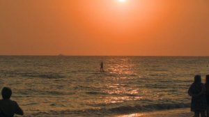 Августовский закат Солнца на Сочинском пляже. https://ya.cc/7LEbxL