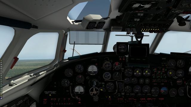 АН24 практика пилотирования
