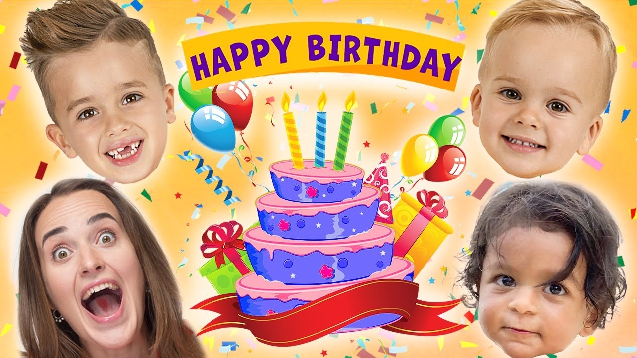 Влад и Ники. Крис празднует День Рождения своего друга - Детская вечеринка! Видео для детей! смотреть онлайн