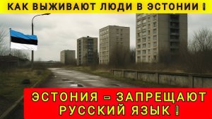 ЭСТОНИЯ - КАК ОТНОСЯТСЯ К РУССКОГОВОРЯЩИМ ❗ УКРАИНЦЫ В ЭСТОНИИ ❗
