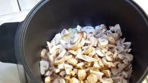 Грибная юшка (суп с грибами)