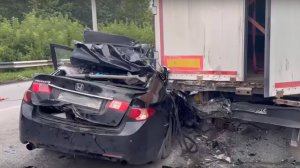 Пятеро погибших в страшном ДТП с КамАЗ-ом в Кузбассе