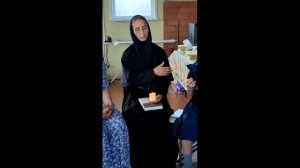 Игумения Тихона (Федорова) в гостях у "Суряночки"