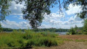 Лето 2025: Август | Большое озеро и маленькая собачка