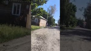 Утренняя прогулка на коляске, заехал до бабушки